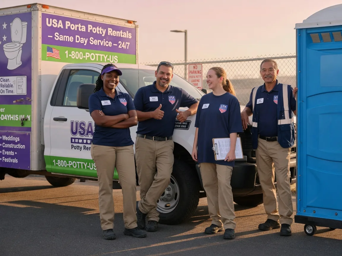Porta Potty Rental company in Caldwell, KS