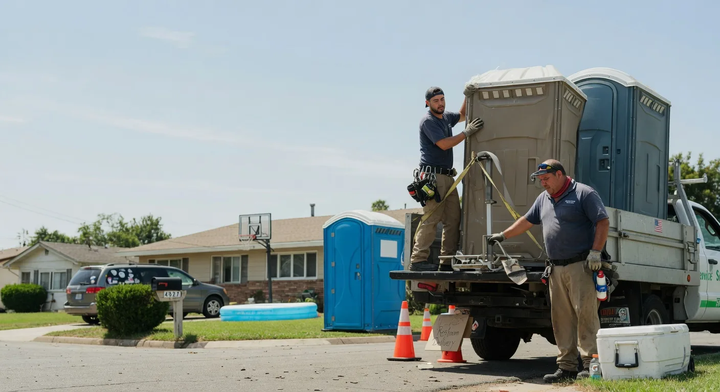 Porta Potty Rental in Caldwell, KS near me